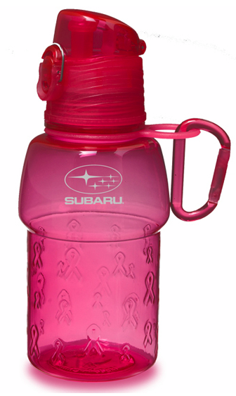 Breast Cancer Awareness 16oz PolyCarb Ribbon Sports Bottle