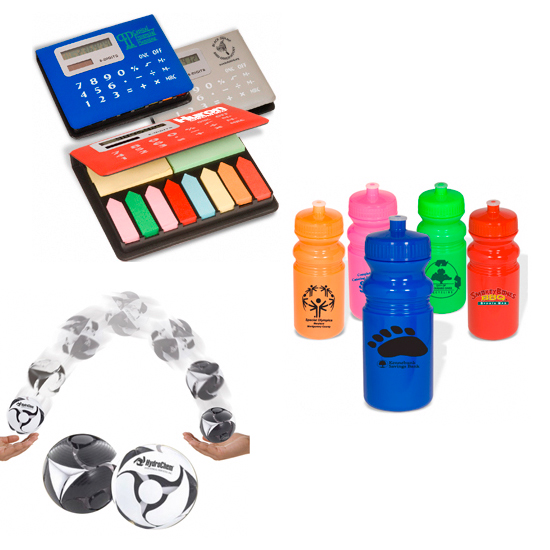 Calculator Sticky Caddy, Lil Eco Safe-Sip Water Bottle, Switch Pitch Jr. Ball
