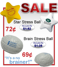 Stress Balls & Stress Relievers Discounted on Sale