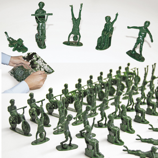 Unicef Toy Soldiers Mailer To Raise Awareness for Children in Combat